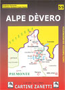 Cartina Carta Mappa Alpe Devero e Valle Devero