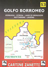 Cartina Mappa Carta - GOLFO BORROMEO: Verbania - Stresa - Lago di Mergozzo - Mottarone - Laveno
